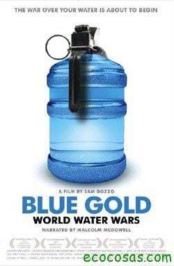 OroAzulLaGuerraDelAgua Poster Oro azul La guerra del agua (Documental)