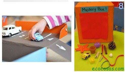 carretera de carton  25 formas de reciclar cajas de cartón para que tus hijos se diviertan