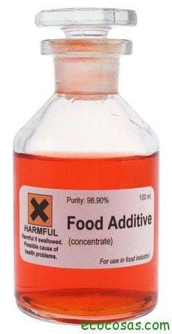 food additive Listado de Conservantes, Colorantes, Aditivos y Edulcorantes