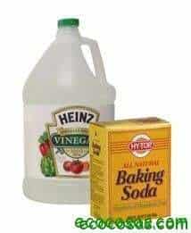 Baking Soda Vinegar Desatascador casero y ecológico