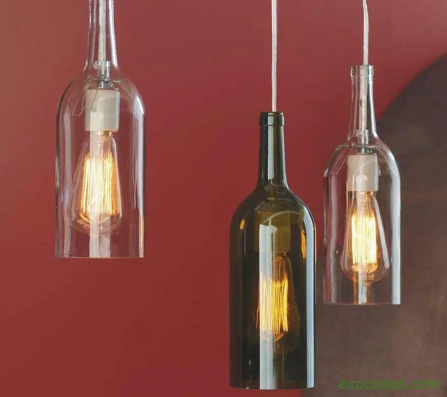 Manualidades con botellas de vidrio o cristal 2 manualidades con botellas de cristal