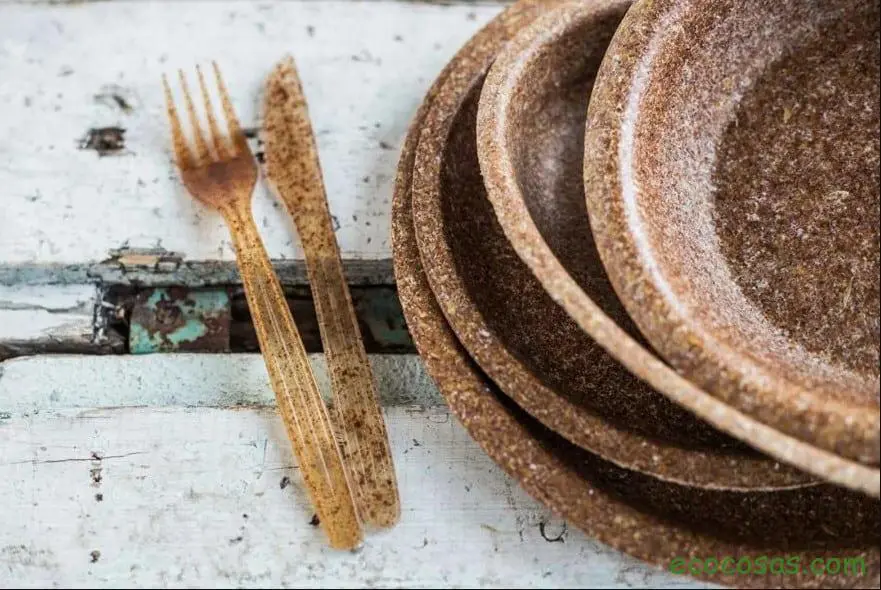 Platos y cubiertos desechables y comestibles 1 Platos y cubiertos desechables y comestibles 1