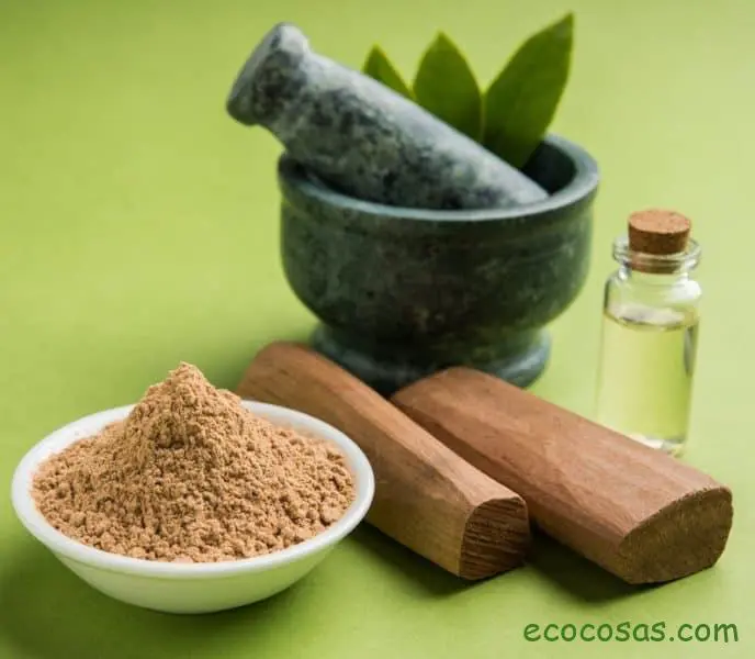 Aceite esencial de sandalo