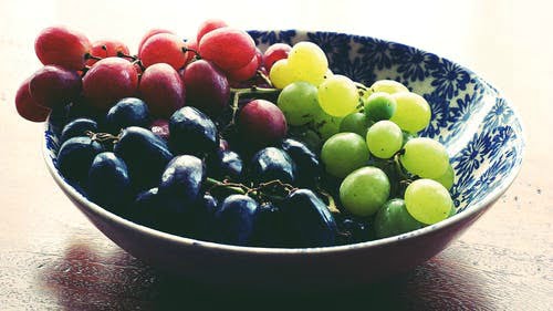 calorias de la uva