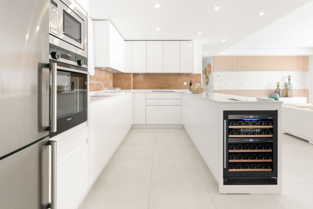 Vinotecas para cocinas moderna y sostenibles 2