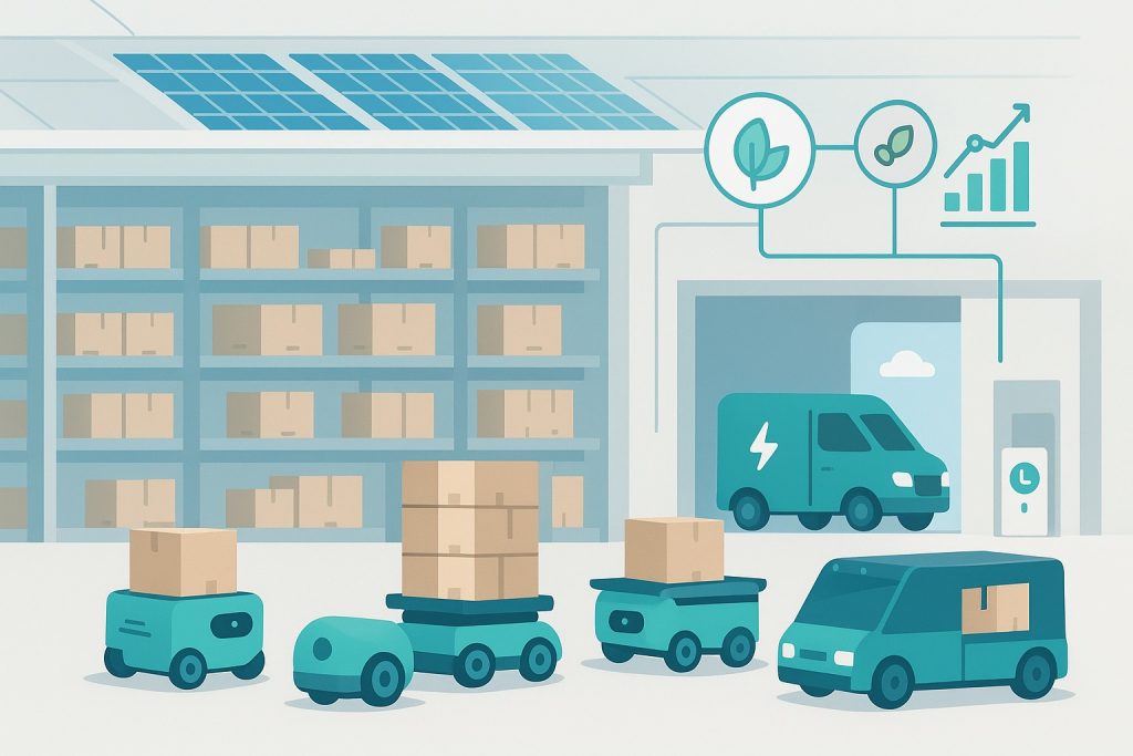 Tecnologías clave para lograr operaciones logísticas más sostenibles y productivas 1