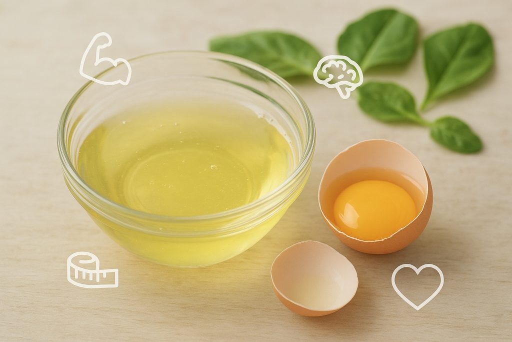 ¿Por qué la clara de huevo es la proteína más pura y nutritiva? Descubre sus beneficios 1