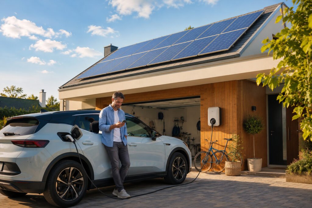 Recarga doméstica inteligente: tipos de instalación, potencia necesaria y cómo aprovechar cada rayo de sol para mover tu coche 1