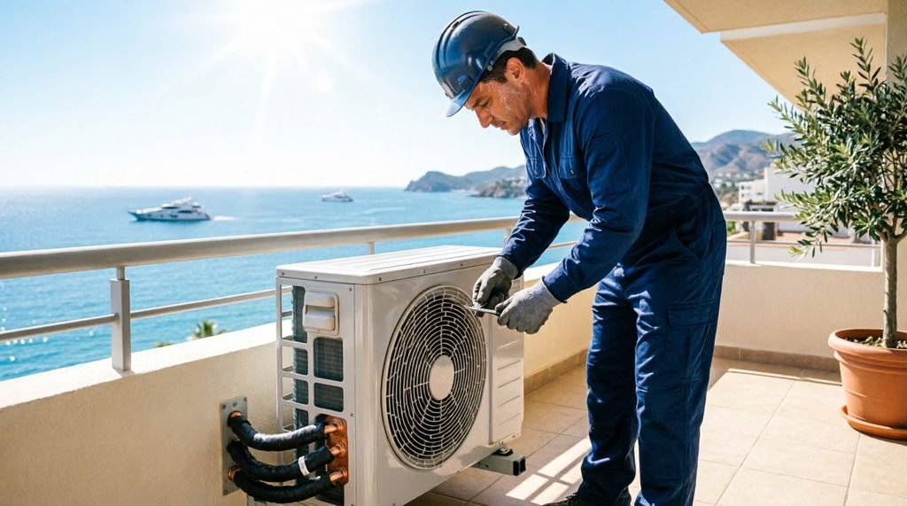 Climatización en la Costa del Sol: cuándo reparar y cuándo sustituir tu equipo 1